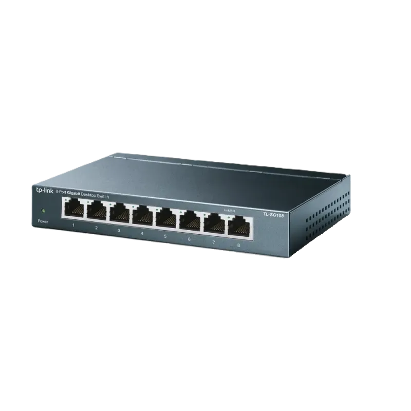 سوئیچ گیگابیتی 8 پورت دسکتاپ تی پی لینک TL-SG108 - تصویر 4