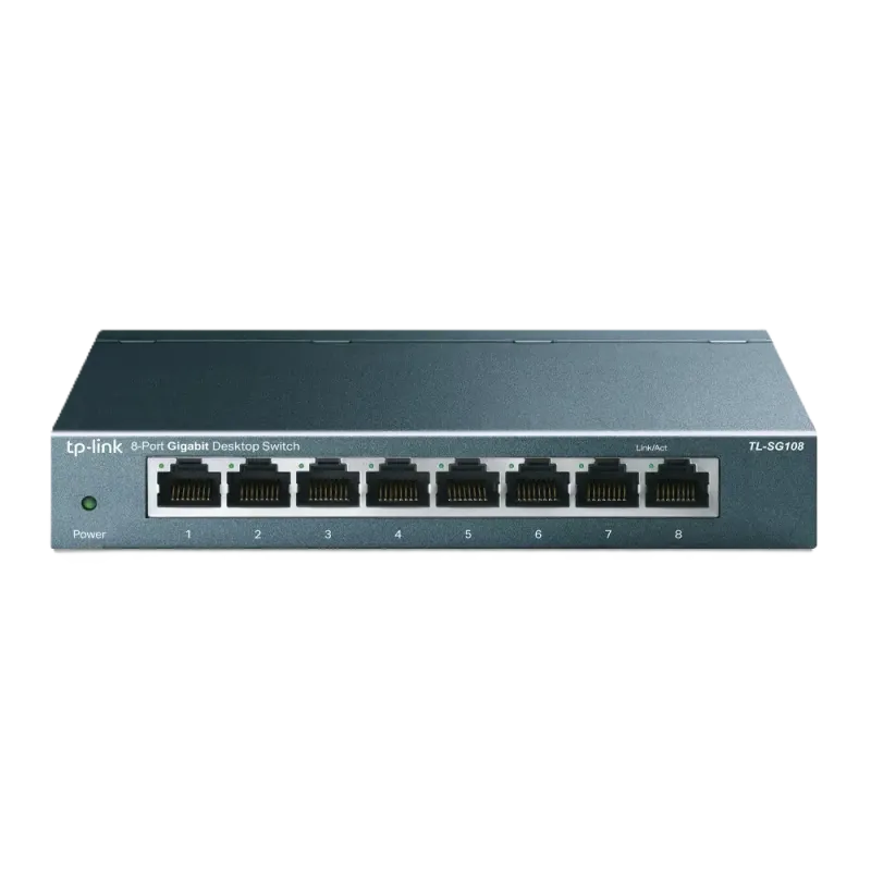 سوئیچ گیگابیتی 8 پورت دسکتاپ تی پی لینک TL-SG108 - تصویر 3
