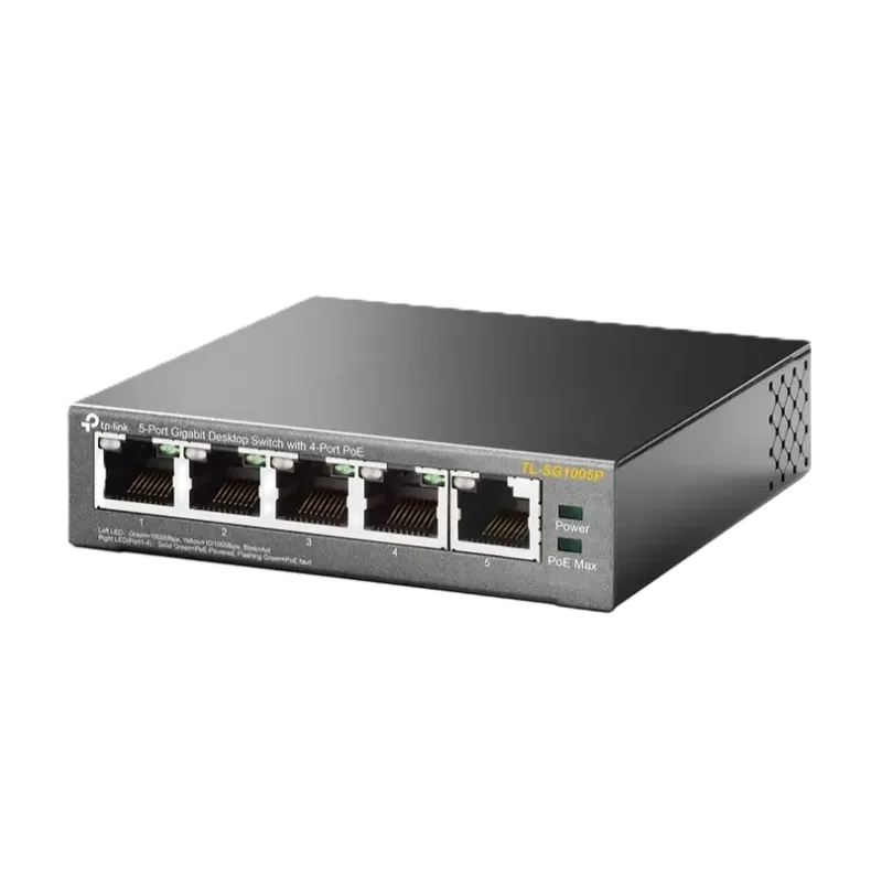 سوئیچ گیگابیتی 5پورت دسکتاپ و PoE تی پی لینک TL-SG1005P - تصویر 3