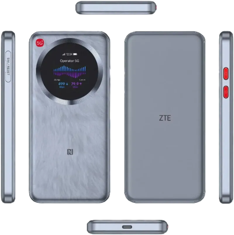 مودم سیمکارتی همراه 5G/TD-LTE دوباند Wi-Fi6 زد تی ای U30 Pro - تصویر 3