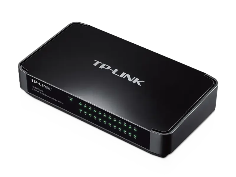 سوئیچ 24 پورت مگابیتی و دسکتاپ تی پی لینک TL-SF1024M - تصویر 2