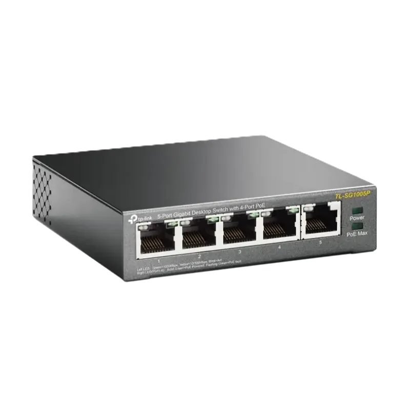 سوئیچ گیگابیتی 5پورت دسکتاپ و PoE تی پی لینک TL-SG1005P - تصویر 5