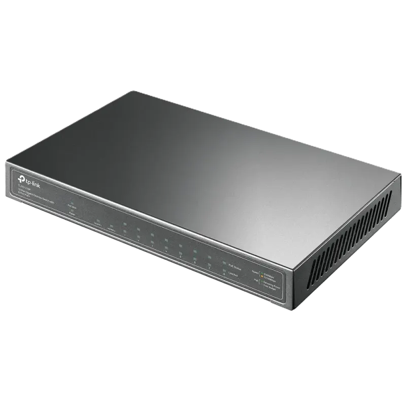 سوئیچ گیگابیتی 10 پورت دسکتاپ و PoE+ تی پی لینک TL-SG1210P - تصویر 4