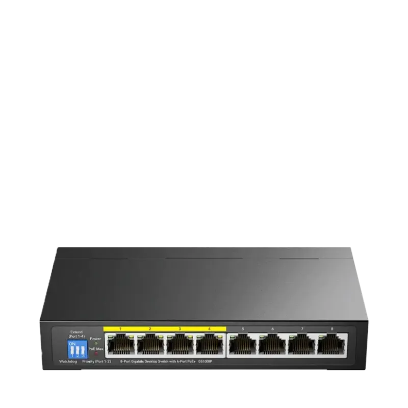 سوئیچ گیگابیتی 8 پورت دسکتاپ و +POE کودی مدل GS1008P