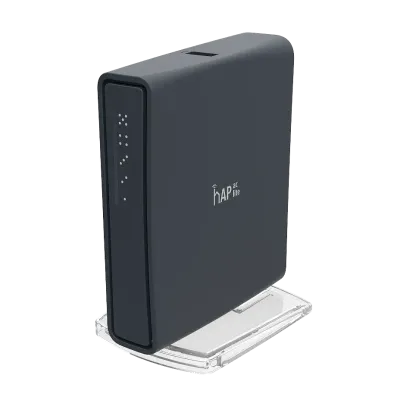 روتر و اکسس پوینت دوباند و AC750 میکروتیک hAP ac lite TC