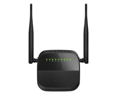 مودم روتر +ADSL2 بیسیم N300 دی لینک مدل DSL-124