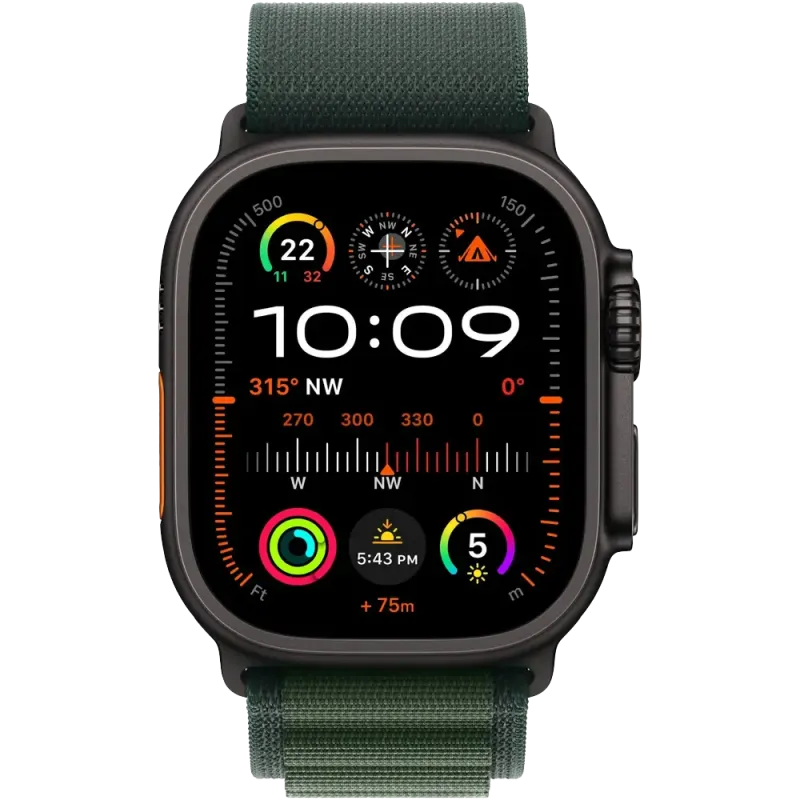 ساعت هوشمند اپل مدل Apple Watch Ultra 2 Black Alpine Green - تصویر 2