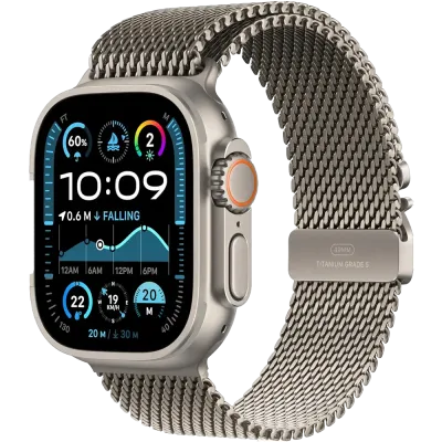 ساعت هوشمند اپل مدل Apple Watch Ultra 2 Natural milanese