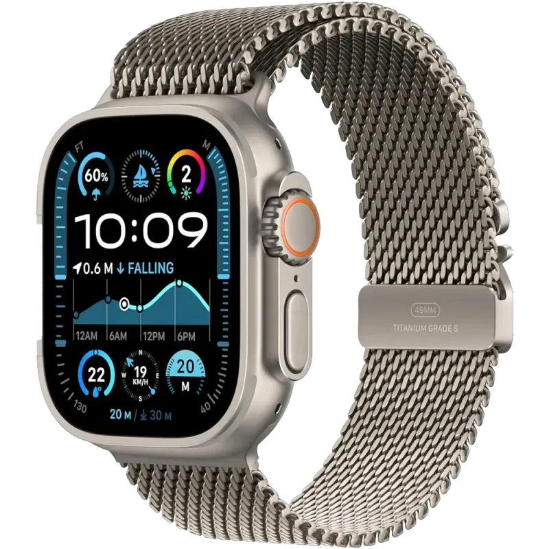 ساعت هوشمند اپل مدل Apple Watch Ultra 2 Natural milanese - تصویر 3