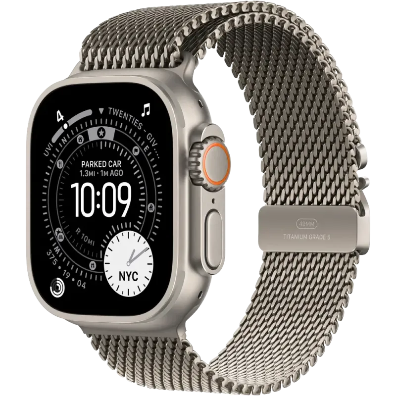 ساعت هوشمند اپل واچ Apple Watch Ultra 3 Natural Milanese