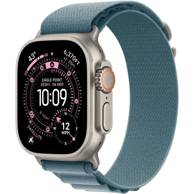 ساعت هوشمند اپل واچ Apple Watch Ultra 3 Natural Alpine blue