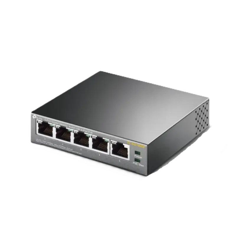 سوئیچ گیگابیتی 5پورت دسکتاپ و PoE تی پی لینک TL-SG1005P - تصویر 4