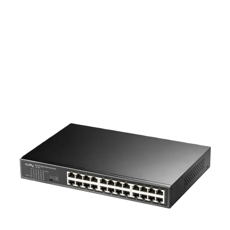 سوئیچ غیرمدیریتی 24 پورت گیگابیتی و رکمونت کودی GS1024 - تصویر 2