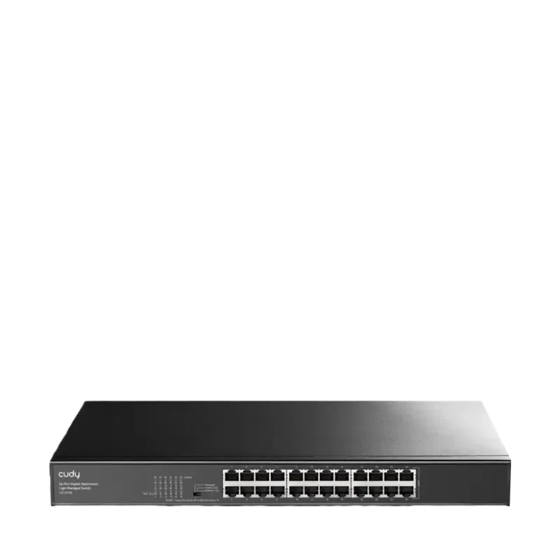 سوئیچ مدیریتی 24 پورت گیگابیتی و رکمونت کودی GS1024E