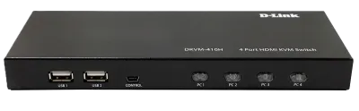 سوئیچ KVM چهار پورت HDMI دی لینک مدل DKVM-410H