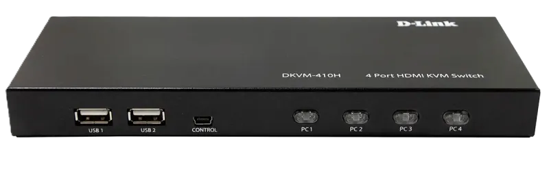 سوئیچ KVM چهار پورت HDMI دی لینک مدل DKVM-410H