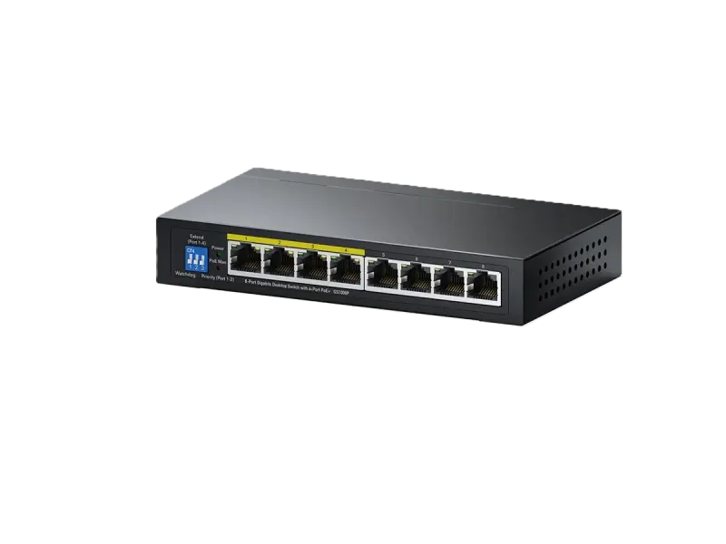 سوئیچ گیگابیتی 8 پورت دسکتاپ و +POE کودی مدل GS1008P - تصویر 2