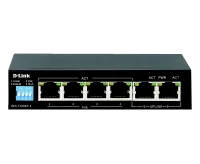 سوئیچ مگابیتی 6 پورت PoE و دسکتاپ دی لینک DES-F1006P-E