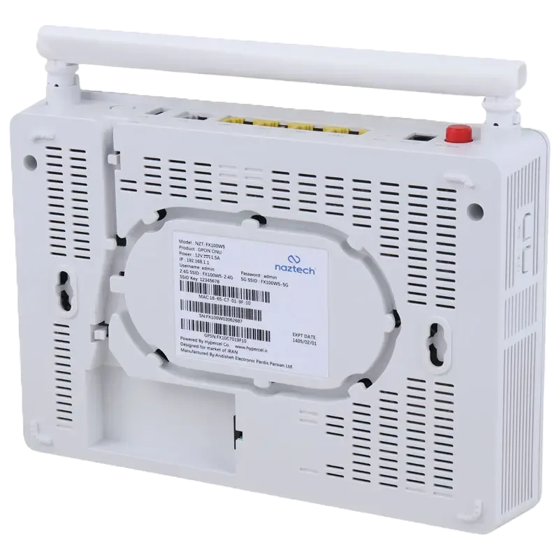 مودم روتر فیبر نوری دوباند نزتک مدل NZT-FX100W5 - تصویر 2