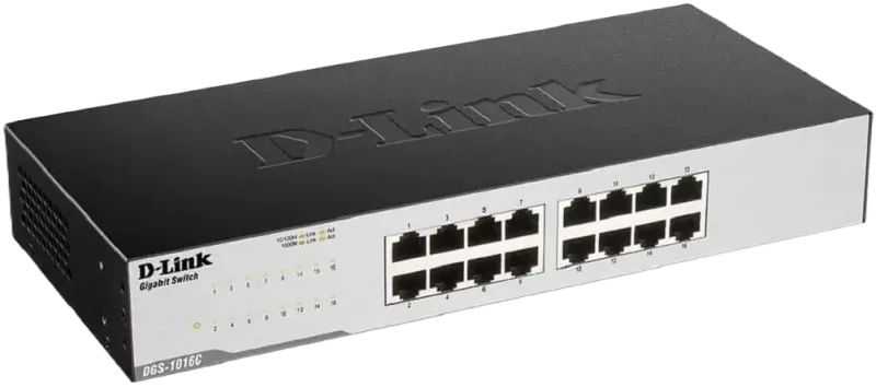 سوئیچ غیرمدیریتی 16 پورت گیگابیتی دی لینک مدل DGS-1016C - تصویر 2