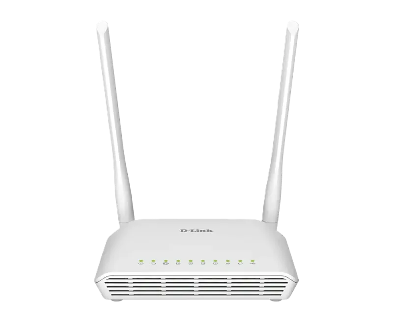 مودم روتر +ADSL2 بی‌سیم N300 دی لینک DSL-2750U