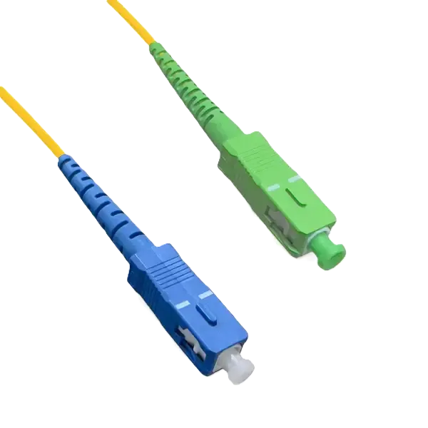 پچ کورد فیبر نوری 1 متری سیمپلکس SC/UPC - SC/APC سینگل مود نگزنس - تصویر 2