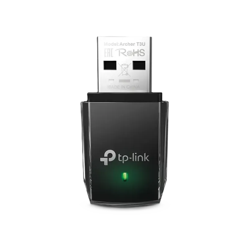 کارت شبکه بی‌سیم USB دوباند AC1300 تی پی لینک Archer T3U