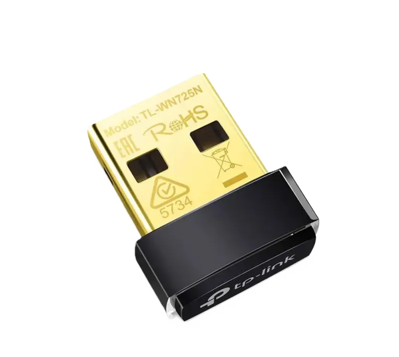 کارت شبکه وایرلس (بی‌سیم) USB تی پی لینک N150 مدل TL-WN725N - تصویر 2
