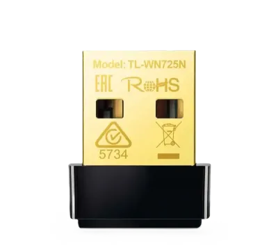 کارت شبکه وایرلس (بیسیم) USB تی پی لینک N150 مدل TL-WN725N