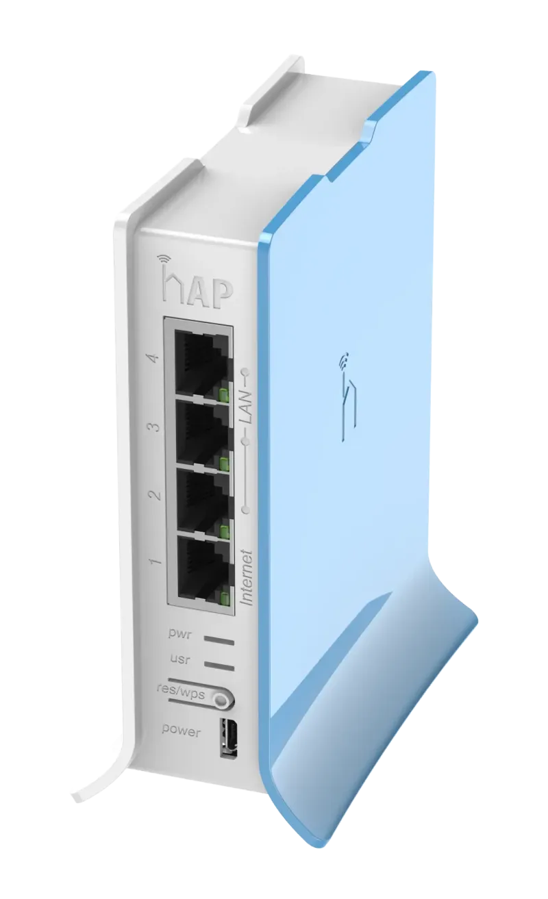 روتر و اکسس پوینت Wi-Fi 4 میکروتیک hAP lite TC