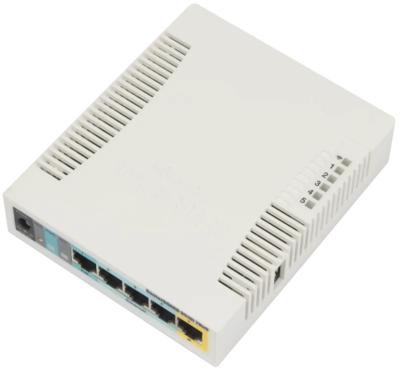 روتر و اکسس پوینت Wi-Fi 4 میکروتیک RB951Ui-2HnD