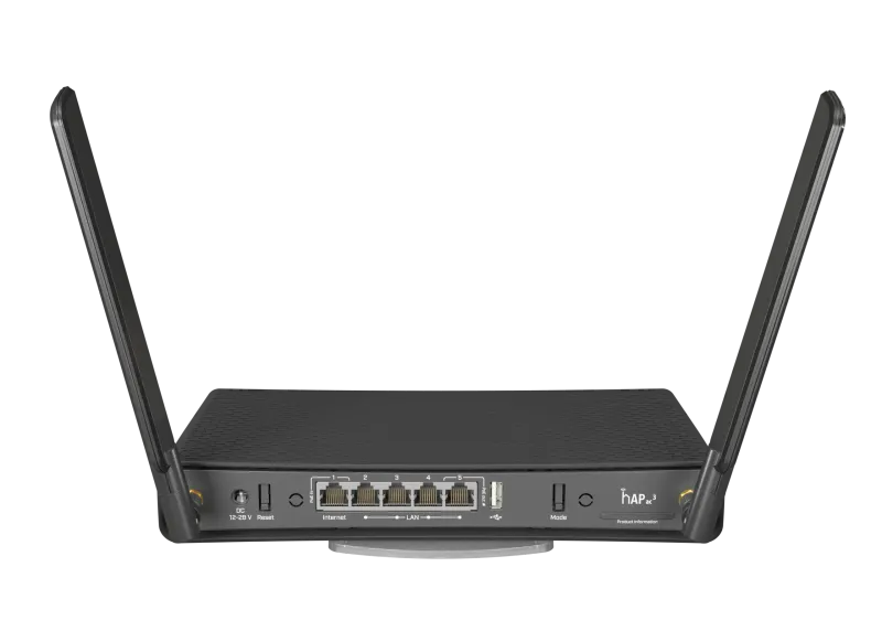 روتر و اکسس پوینت دوباند Wi-Fi 5 و AC1200 میکروتیک hAP ac3 - تصویر 2
