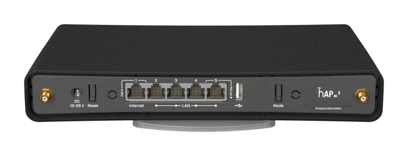 روتر و اکسس پوینت دوباند Wi-Fi 5 و AC1200 میکروتیک hAP ac3 - تصویر 4