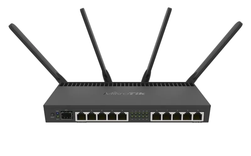 روتر وایرلس دوباند و Wi Fi5 میکروتیک RB4011iGS+5HacQ2HnD-IN