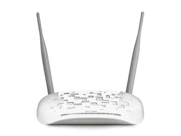 مودم روتر +ADSL2 بیسیم N300 تی پی لینک مدل TD-W8961N