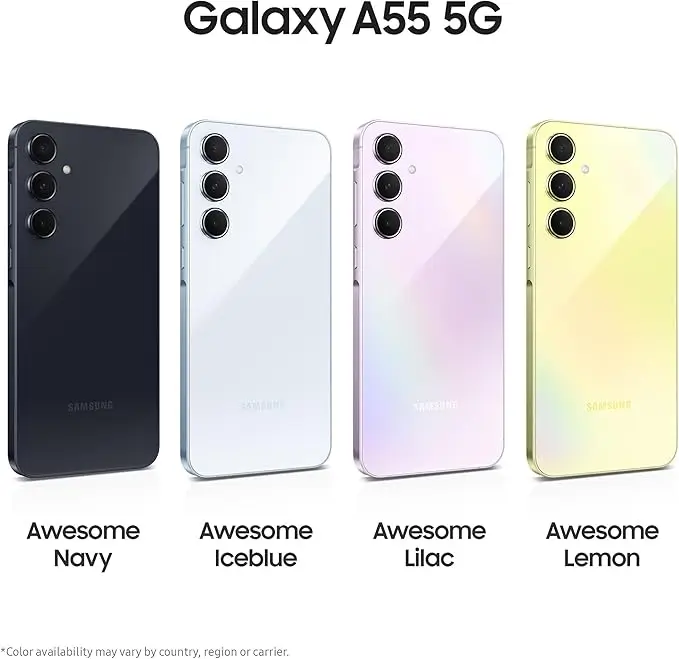 گوشی موبایل سامسونگ Galaxy A55 ظرفیت 256 گیگ رم 8 دوسیم کارت