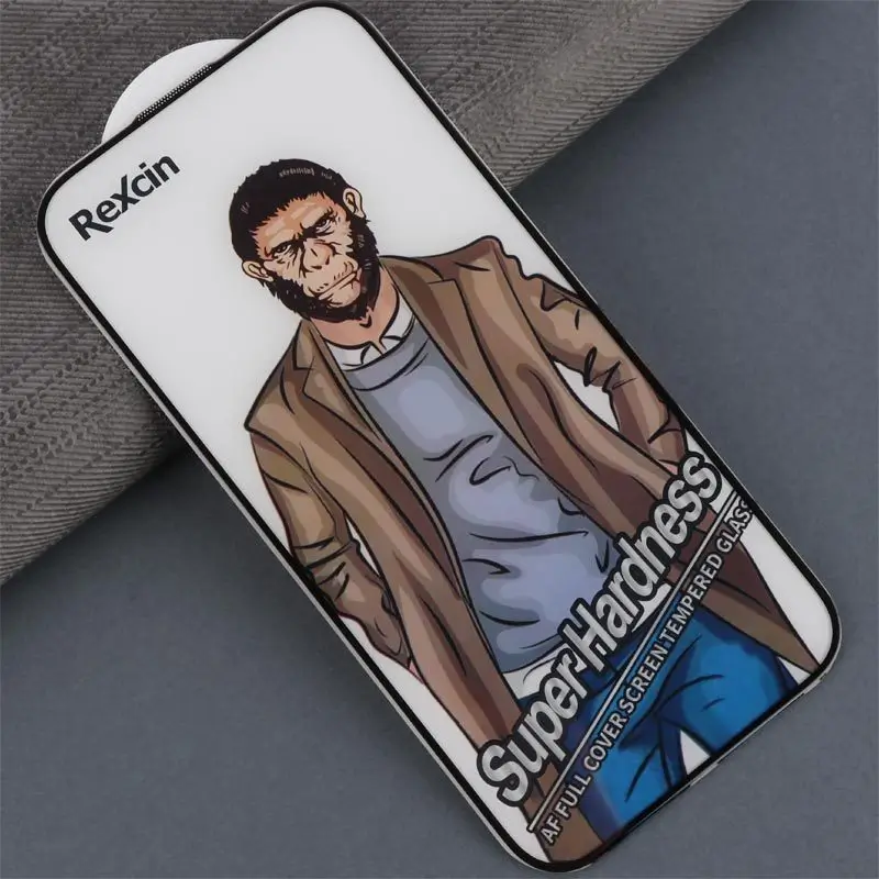 فول گلس آیفون 16 Pro Max برند Rexin مدل super hardness