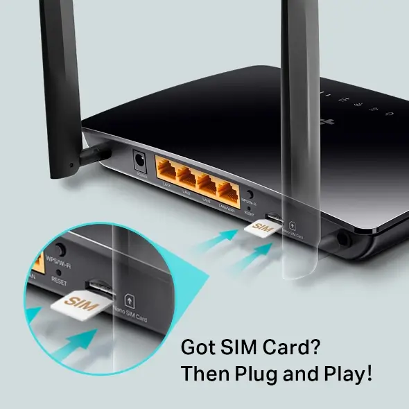 مودم 4G/LTE بی سیم و دوباند AC750 مدل TP-Link Archer MR202