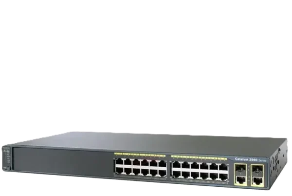 سوئیچ مدیریتی 24 پورت گیگابیتی سیسکو مدل WS-C2960-24PC-L