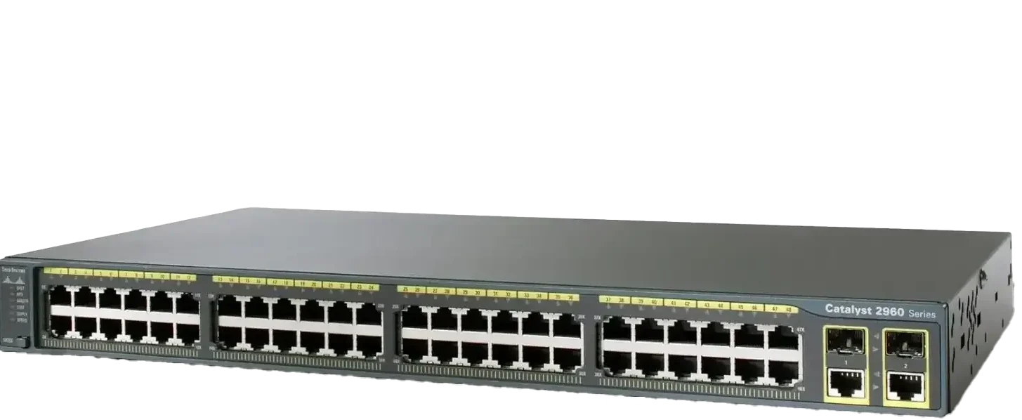 سوئیچ مدیریتی 48 پورت مگابیتی سیسکو مدل WS-C2960-48TC-L