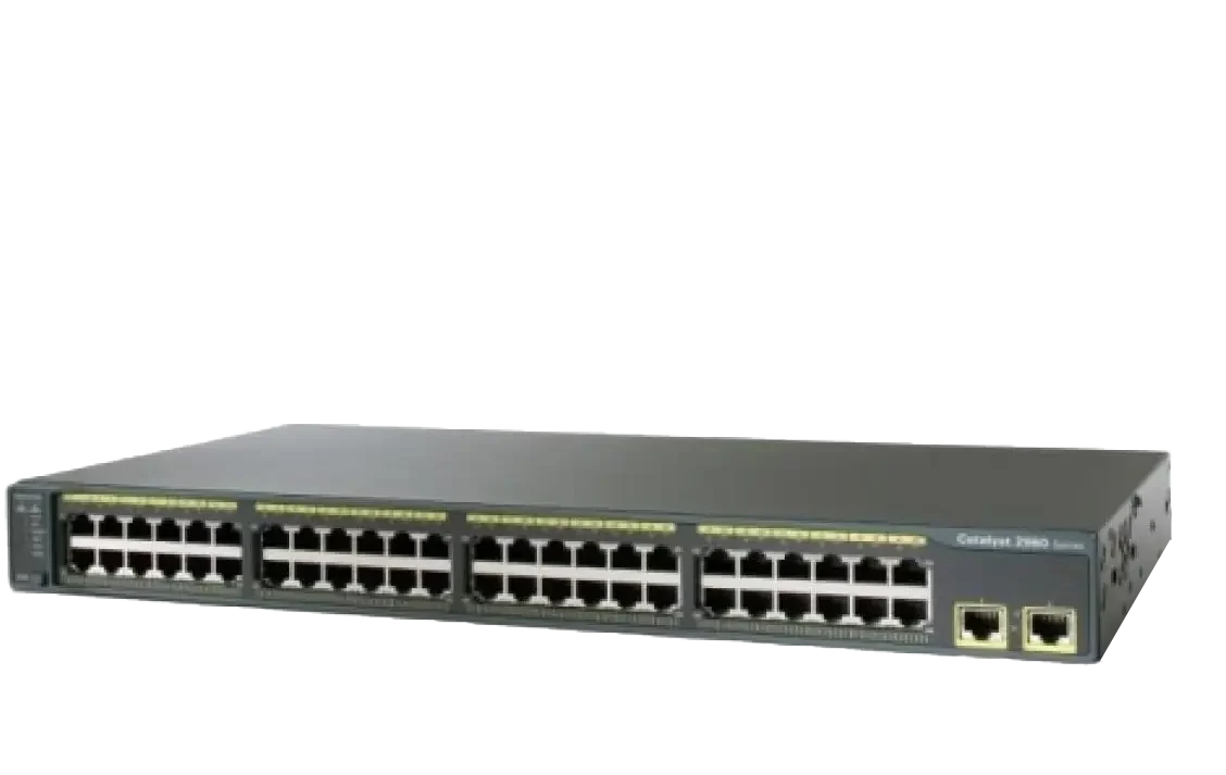 سوئیچ مدیریتی 48 پورت مگابیتی سیسکو مدل WS-C2960-48TT-L