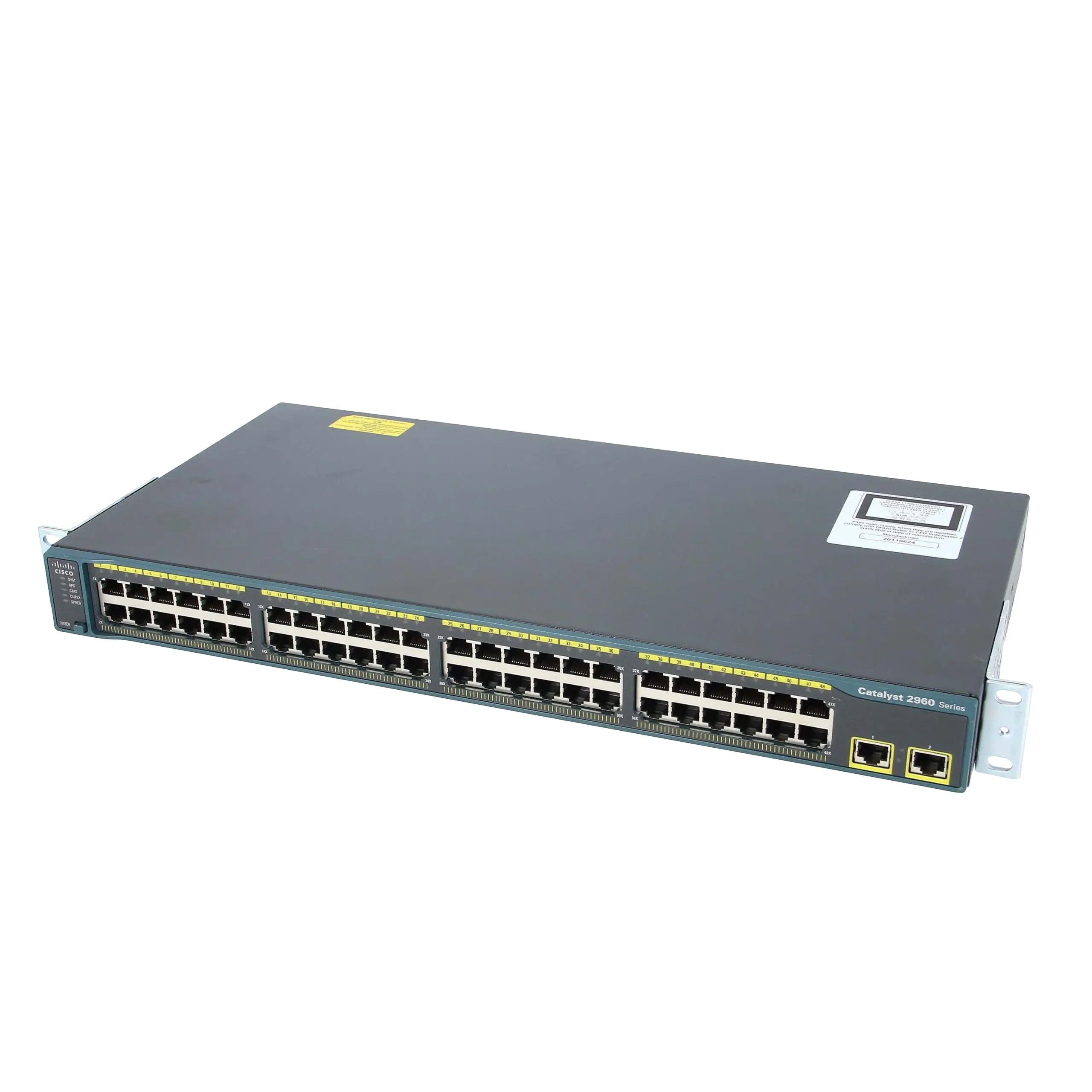 سوئیچ مدیریتی 48 پورت مگابیتی سیسکو مدل WS-C2960-48TT-L