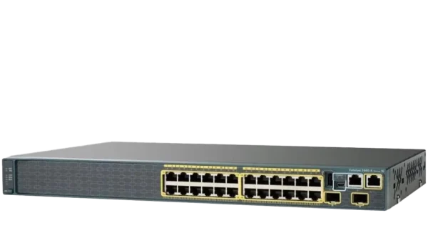 سوئیچ مدیریتی 24 پورت گیگابیتی سیسکو مدل WS-C2960S-24TS-S