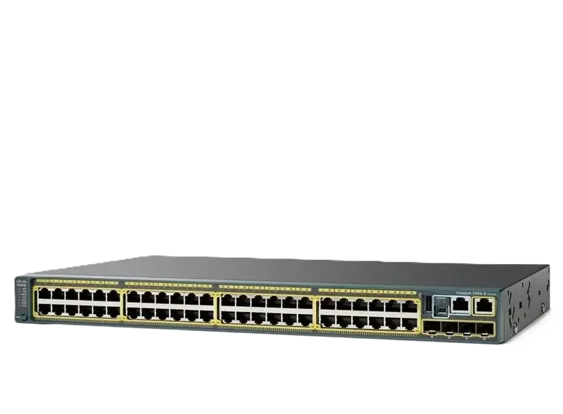 سوئیچ مدیریتی 48 پورت گیگابیتی POE سیسکو WS-C2960S-48LPS-L