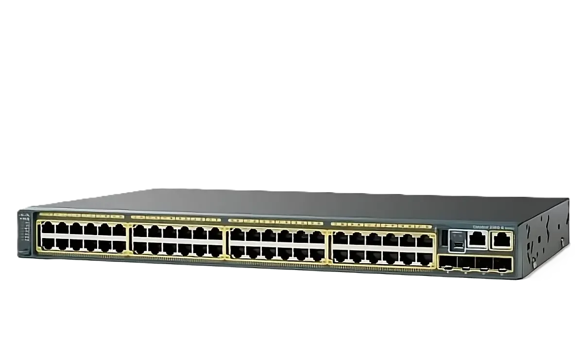 سوئیچ مدیریتی 48 پورت گیگابیتی سیسکو مدل WS-C2960S-48TS-L