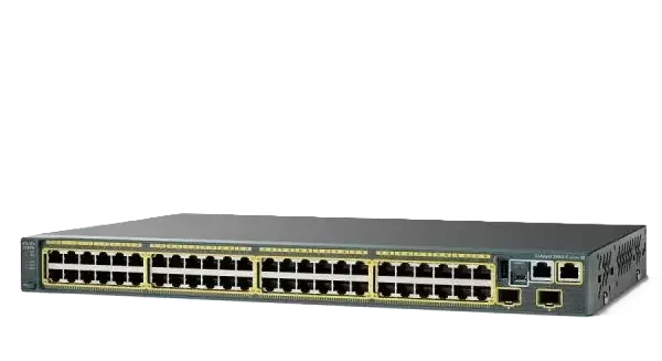 سوئیچ مدیریتی 48 پورت گیگابیتی سیسکو مدل WS-C2960S-48TS-S