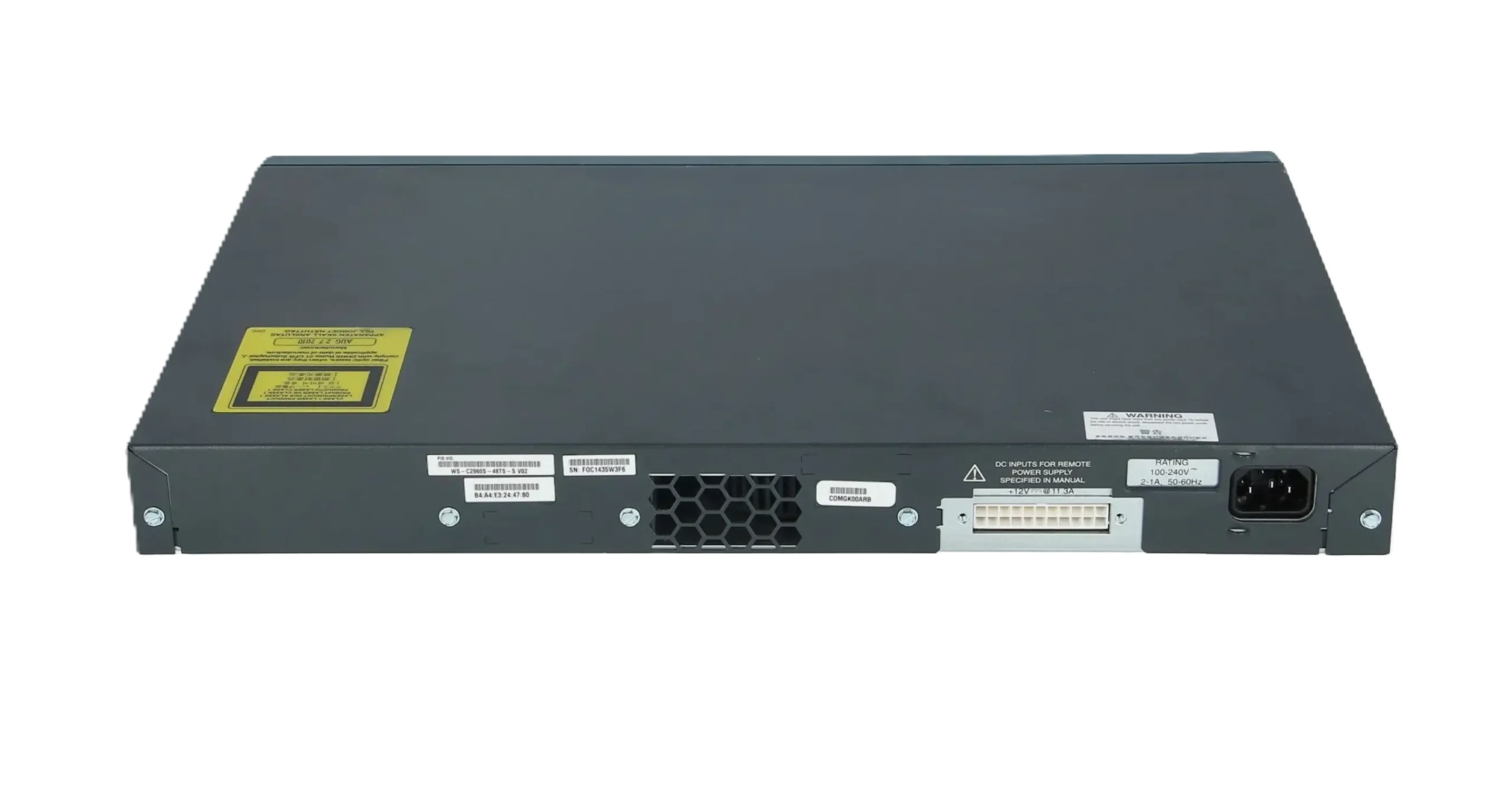 سوئیچ مدیریتی 48 پورت گیگابیتی سیسکو مدل WS-C2960S-48TS-S