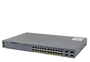 سوئیچ مدیریتی 24 پورت سیسکو مدل WS-C2960X-24PS-L