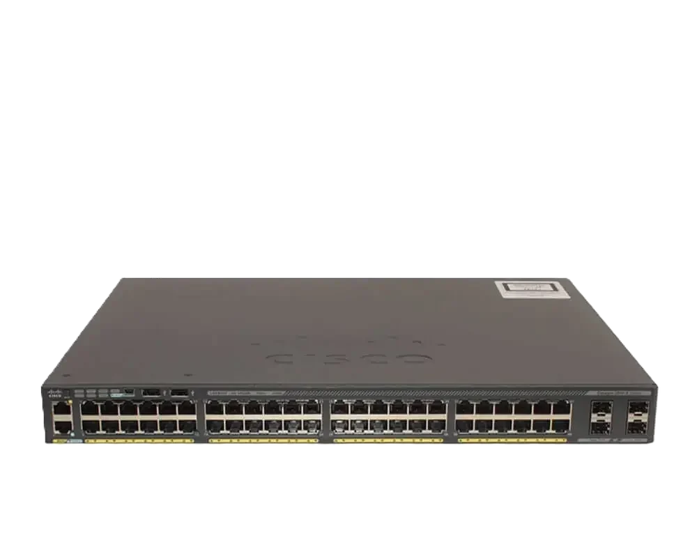 سوئیچ مدیریتی 48 پورت گیگابیتی POE سیسکو WS-C2960X-48FPS-L