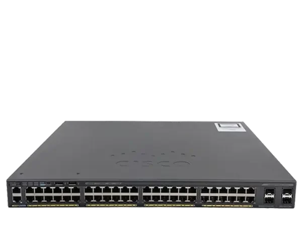 سوئیچ مدیریتی 24 پورت گیگابیتی سیسکو مدل WS-C2960XR-48LPS-L